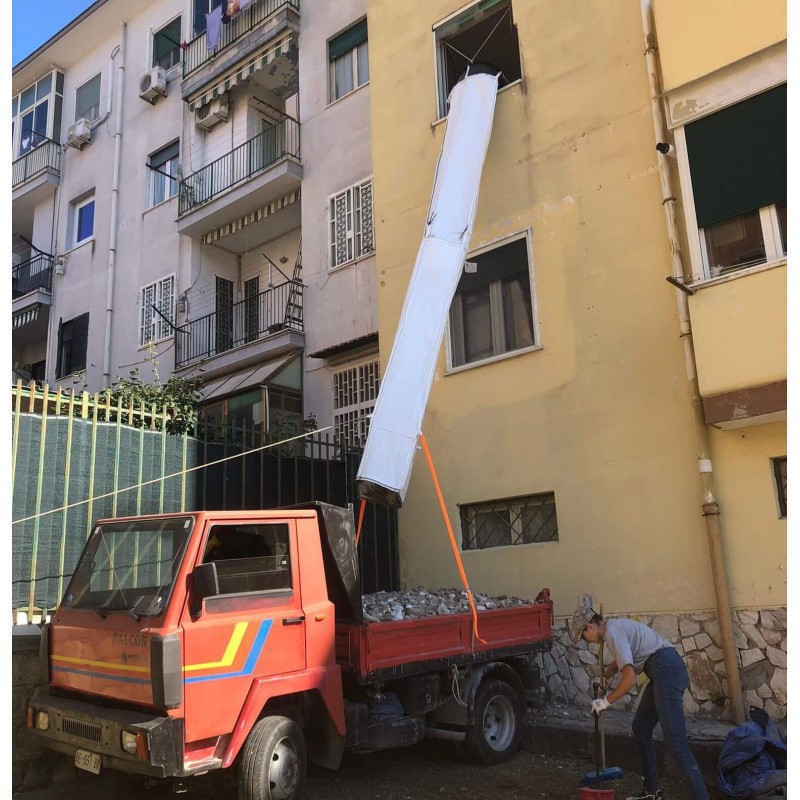Calha flexível para detritos Ø50 cm de diâmetro (5 unidades)