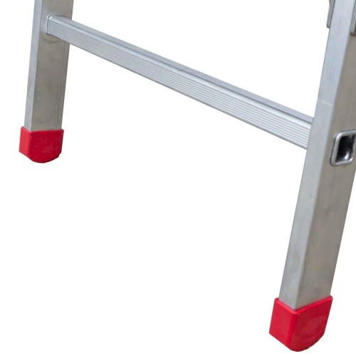 Plataforma plegable aluminio para uso profesional 4 peldaños PLAF4 Faraone