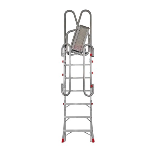Escada dobrável para camião SCRT 3+6 com altura ajustável