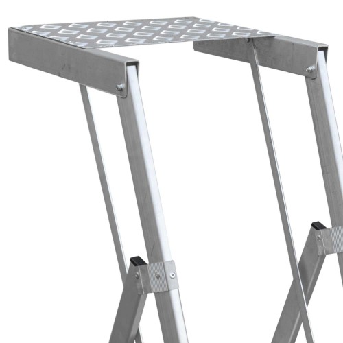 Escalera de aluminio PL-PICK para tareas de picking en almacenes
