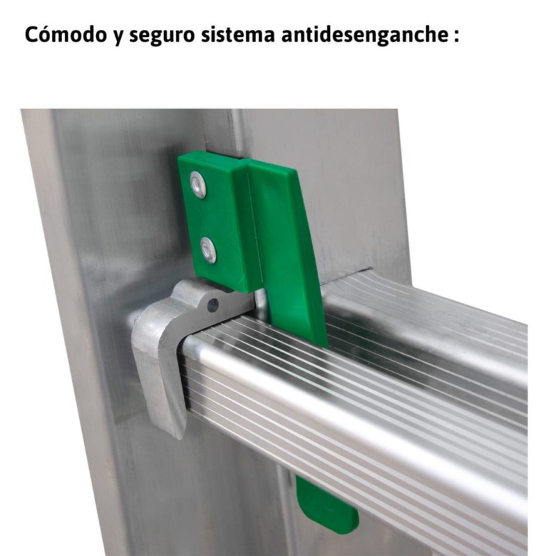 Escada multiuso de alumínio Escalibur com duas seções DIY ES-DOBLE9