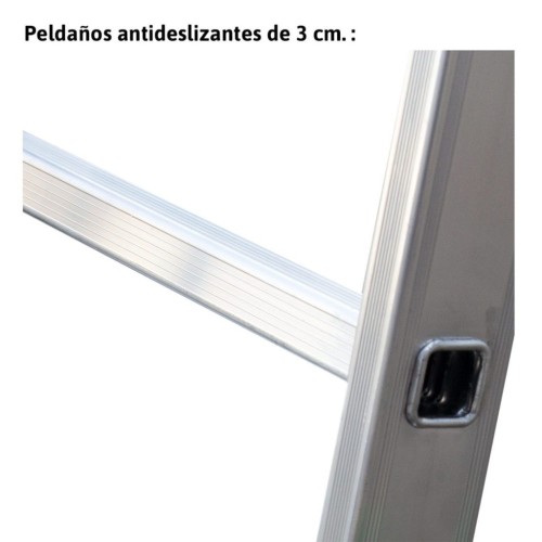 Escalera multiuso aluminio Escalibur de dos tramos bricolaje ES-DOBLE10