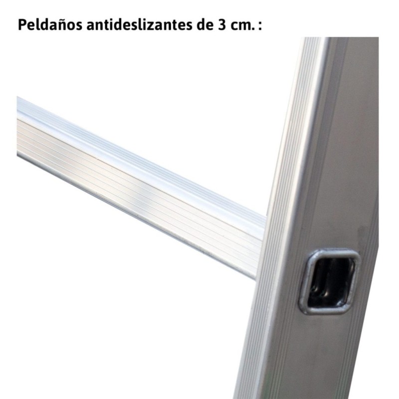 Escalera multiuso aluminio Escalibur de dos tramos bricolaje ES-DOBLE14