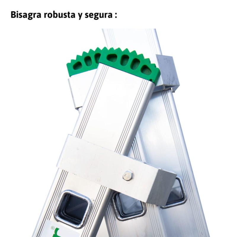 Escalera multiuso aluminio de tres tramos bricolaje Escalibur ES-TRIPLE14
