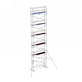 Torre andamio móvil plus de aluminio IBERANDAMIOS 75 x 305 x 1120 altura de trabajo