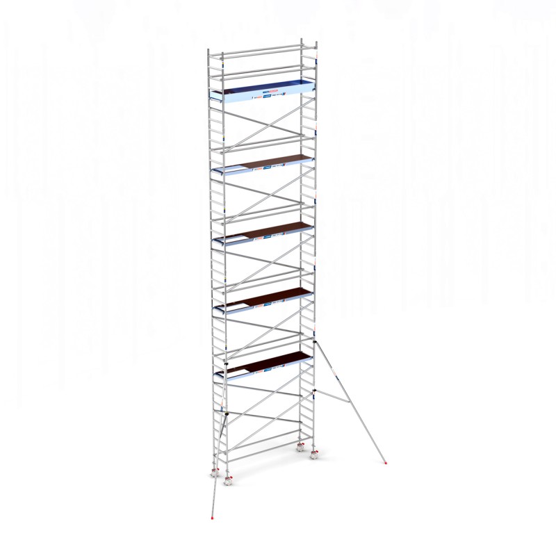Torre andamio móvil plus de aluminio IBERANDAMIOS 75 x 305 x 1120 altura de trabajo