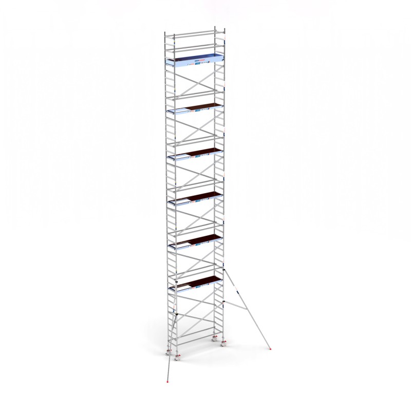 Torre andamio móvil plus de aluminio IBERANDAMIOS 75 x 250 x 1120 altura de trabajo