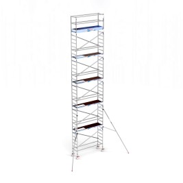 Torre andamio móvil plus de aluminio IBERANDAMIOS 75x250x1220 altura de trabajo