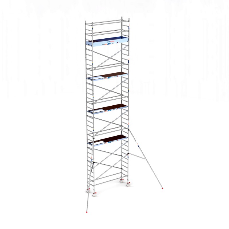Torre andamio móvil plus de aluminio IBERANDAMIOS 75 x 250 x 1120 altura de trabajo