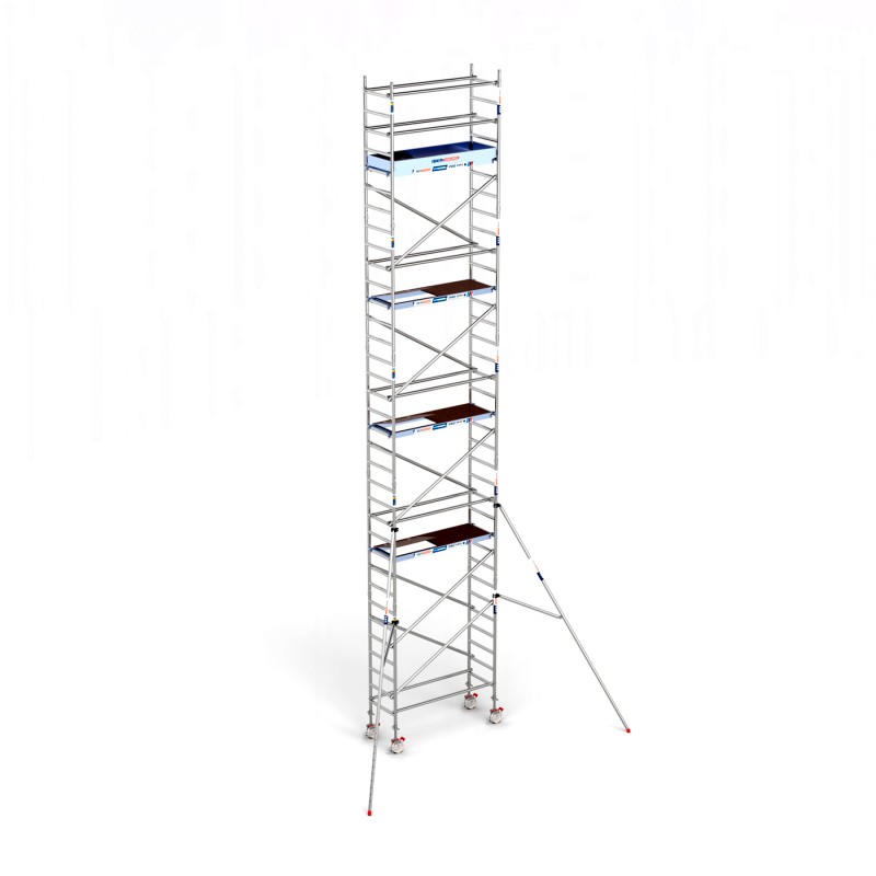 Torre andamio móvil plus de aluminio IBERANDAMIOS 75x190x1120 altura de trabajo
