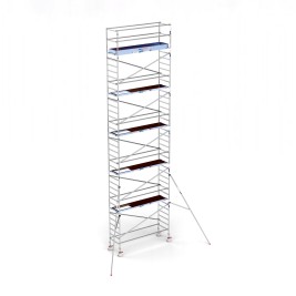 Torre andamio móvil plus de aluminio IBERANDAMIOS 90x305x1220 altura de trabajo