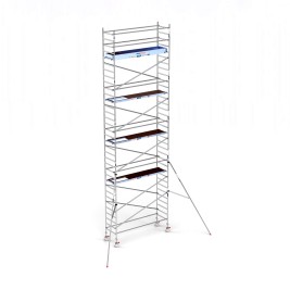 Torre andamio móvil plus de aluminio IBERANDAMIOS 90 x 305 x 1120 altura de trabajo