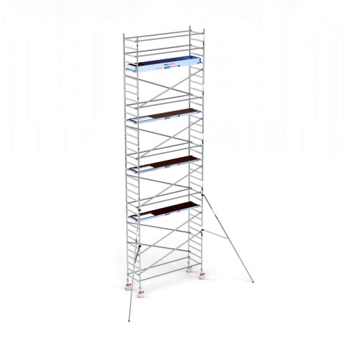 Torre andamio móvil plus de aluminio IBERANDAMIOS 90 x 305 x 1120 altura de trabajo
