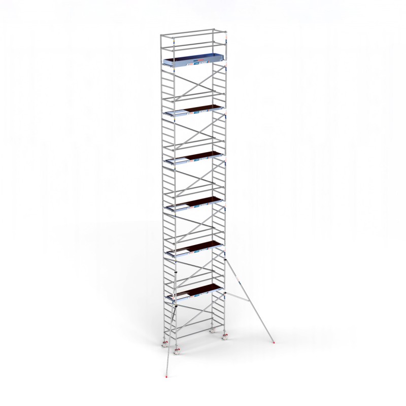 Torre andamio móvil plus de aluminio IBERANDAMIOS 90x250x1220 altura de trabajo