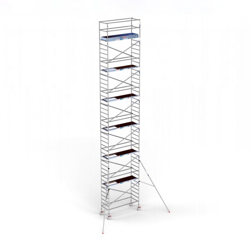 Torre andamio móvil plus de aluminio IBERANDAMIOS 90x250x1220 altura de trabajo