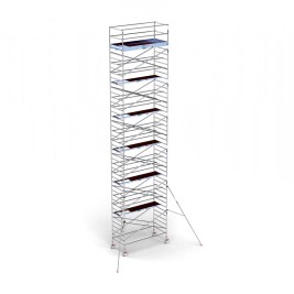 Torre andamio europeo móvil plus de aluminio IBERANDAMIOS 135 x 305 con 14,20 mts altura de trabajo