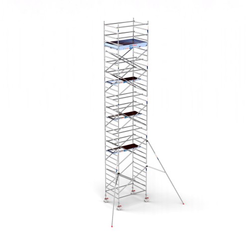 Torre andamio europeo móvil plus de aluminio IBERANDAMIOS 135 x 190 con 11,20 mts altura de trabajo