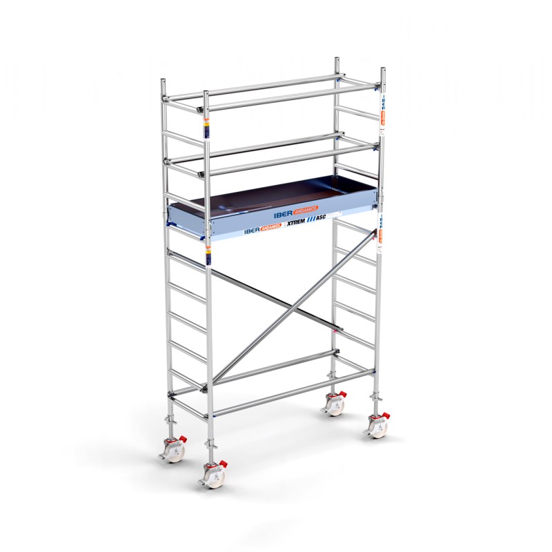 Torre Móvil PRO XTREM 75x190 75x190 4,20 m altura de trabajo