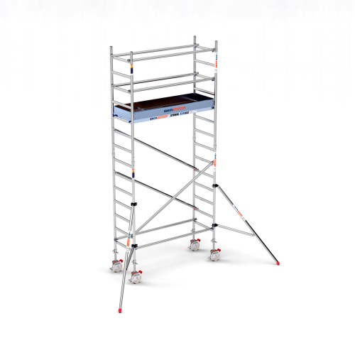 Torre Móvil PRO XTREM 75x190 75x190 5,20 m altura de trabajo