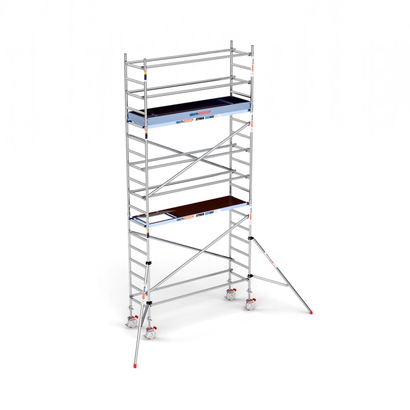 Torre Móvil PRO XTREM 75x250 6,20 m altura de trabajo