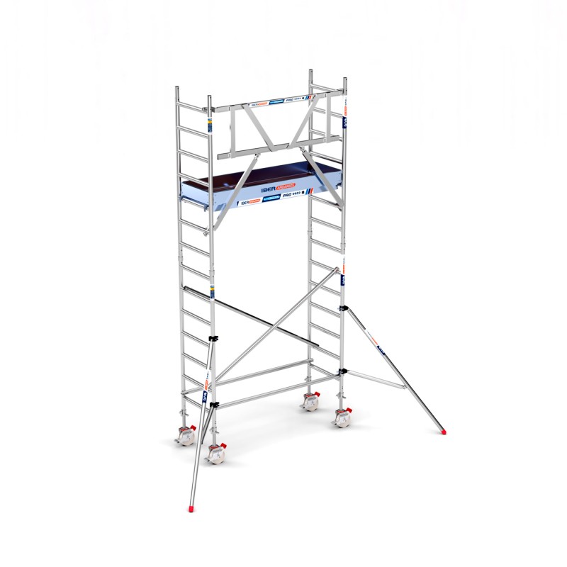 Torre Andamio PRO SAFE 75x190 - 5,20 m Altura de trabajo