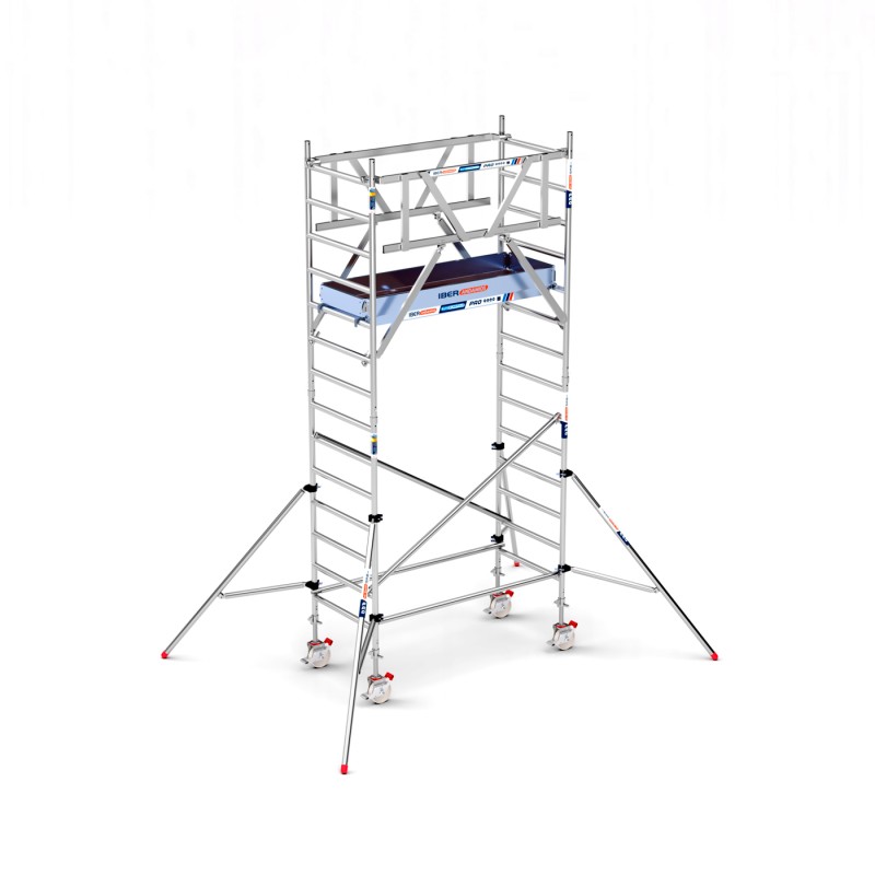 Torre Andamio PRO DOBLE SAFE 90x190 - 5,20 m Altura de trabajo