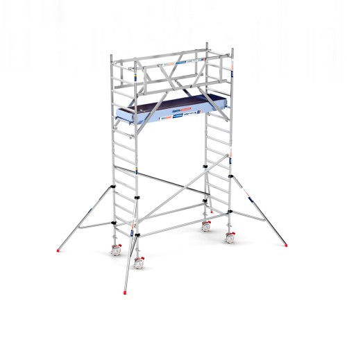 Torre Andamio PRO DOBLE SAFE 90x250 - 5,20 m Altura de trabajo