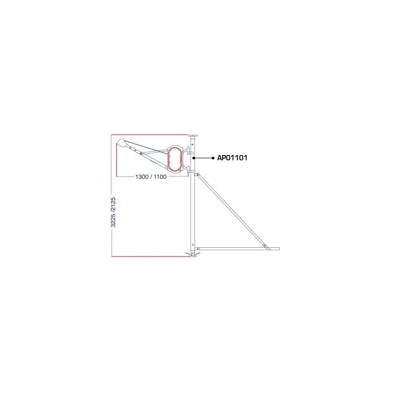 Elevador de columna completo  |  Preme ELEV300 + ELEV301 + ELEV302