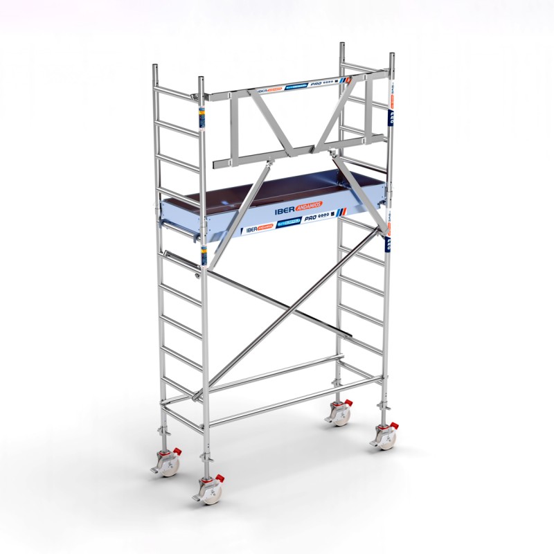 Torre Andamio PRO SAFE 75x190 - 4,20 Altura de trabajo