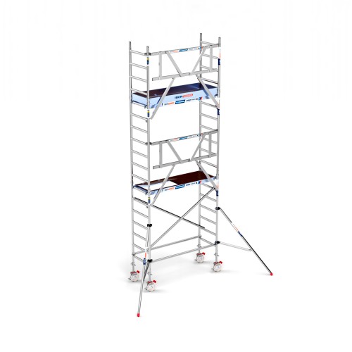 Torre de andaime PRO SAFE 75x190 - 6,20 m AT