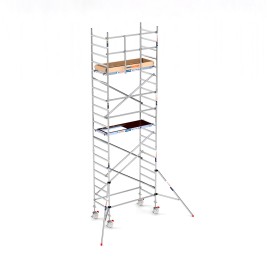 Torre de andaime Eco Light 90x190 - 7,20 m de altura de trabalho