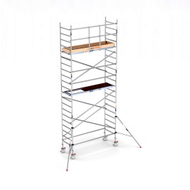 Torre de andaime Eco Light 90x250 - 7,20 m de altura de trabalho