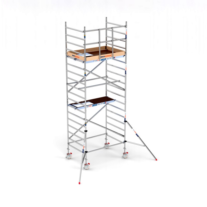 Torre Andamio Eco Light 135x190 - 6,20 m Altura de trabajo