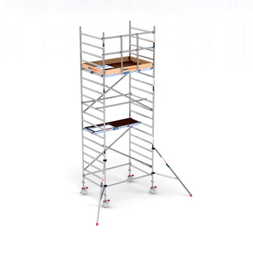 Torre de andaime Eco Light 135x190 - 6,20 m de altura de trabalho