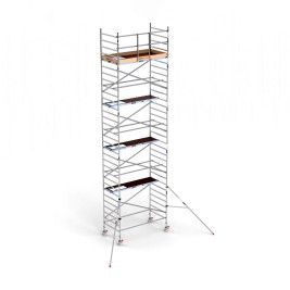Torre leve 135x250 do andaime de Eco - altura de trabalho de 10,20 m