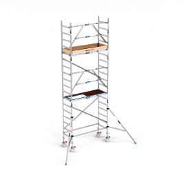 Torre de andaime Eco EXTRA 75x190 - 6,20 m de altura de trabalho