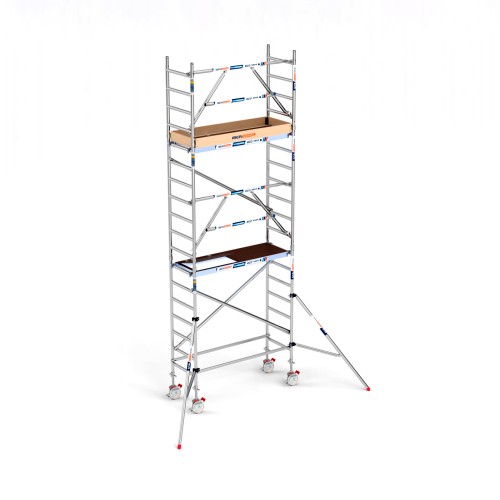 Torre Andamio Eco EXTRA 75x190 - 6,20 m Altura de trabajo