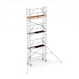 Torre de andaime Eco EXTRA 75x250 - 8,20 m de altura de trabalho