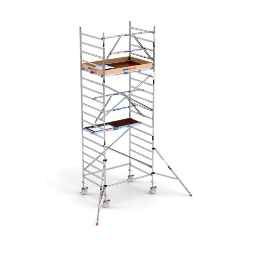 Torre Andamio Eco EXTRA 135x190 - 6,20 m Altura de trabajo