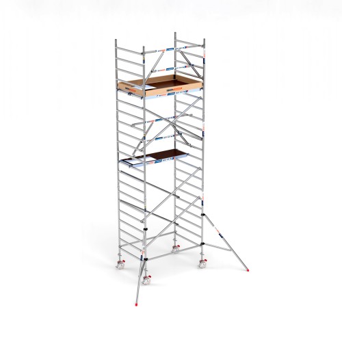 Torre de andaime Eco EXTRA 135x190 - 7,20 m de altura de trabalho