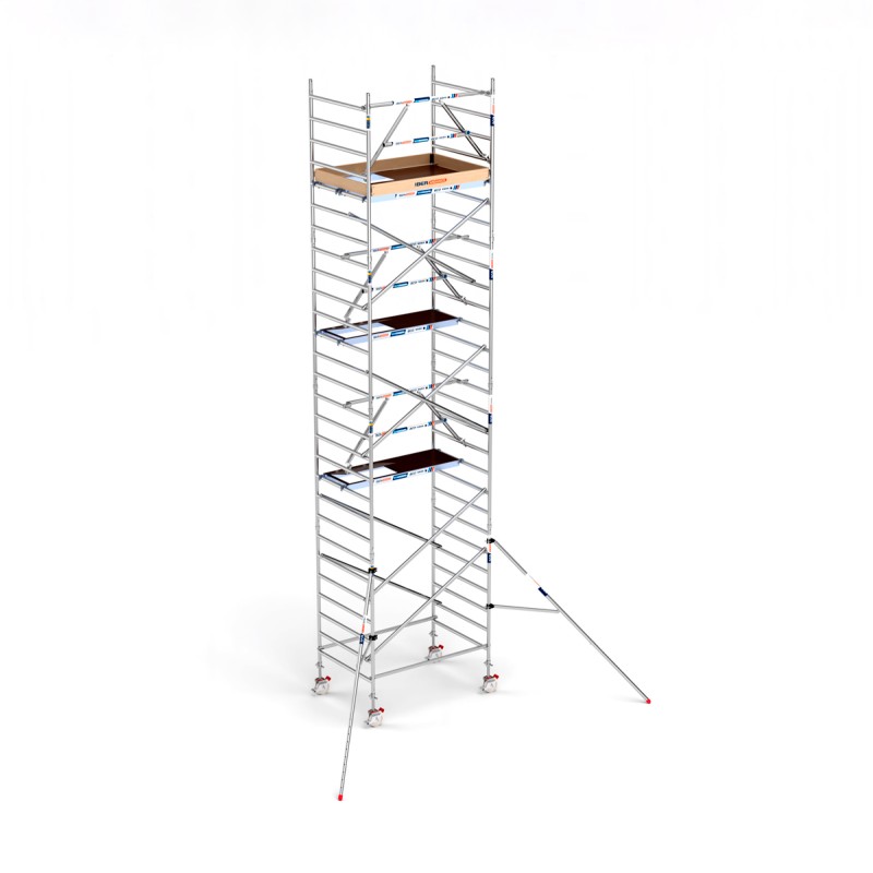 Torre de andaime Eco EXTRA 135x190 - 9,20 m de altura de trabalho