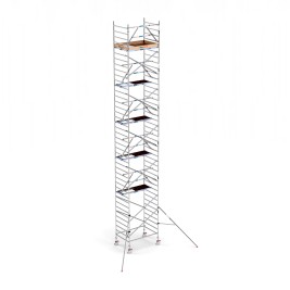 Torre de andaime Eco EXTRA 135x190 - 13,20 m de altura de trabalho