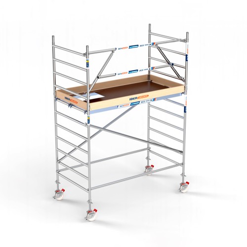 Torre de andaime Eco EXTRA 135x250 - 4,20 m de altura de trabalho