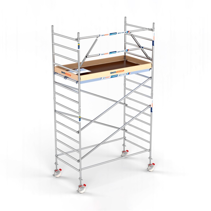 Torre Andamio Eco EXTRA 135x250 - 5,20 m Altura de trabajo