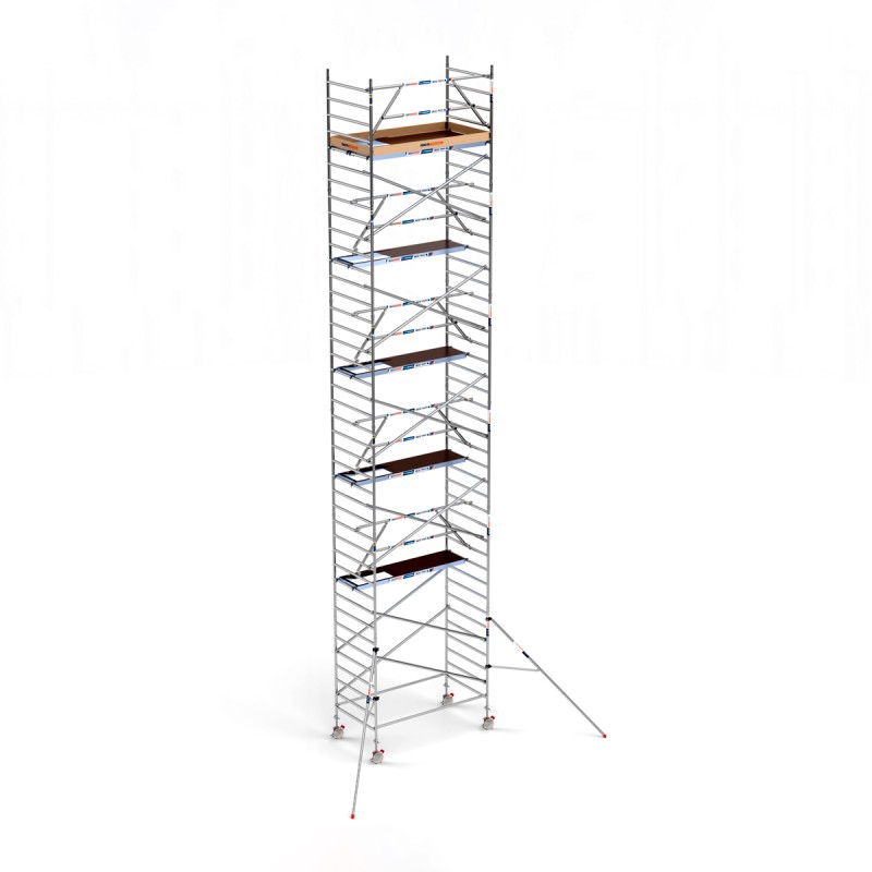 Torre de andaime Eco EXTRA 135x250 - 13,20 m de altura de trabalho
