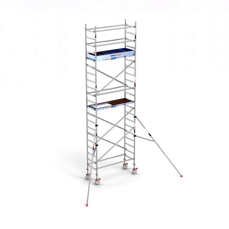 Torre Móvel PRO 75x190 - 7,20 m de altura de trabalho
