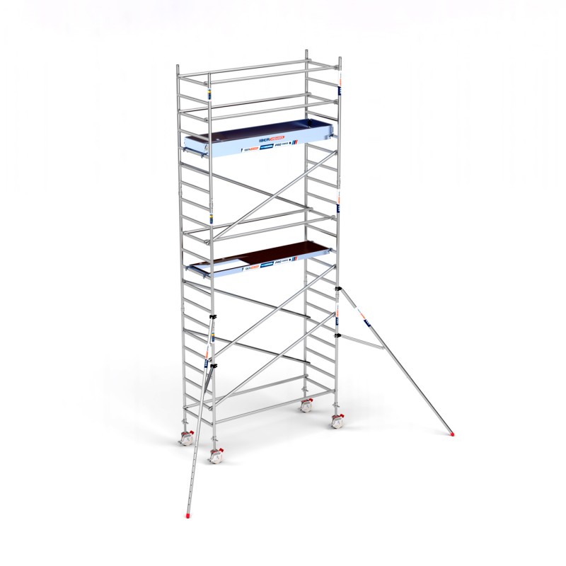 Torre Móvel PRO 90x250 - 7,20 m de altura de trabalho