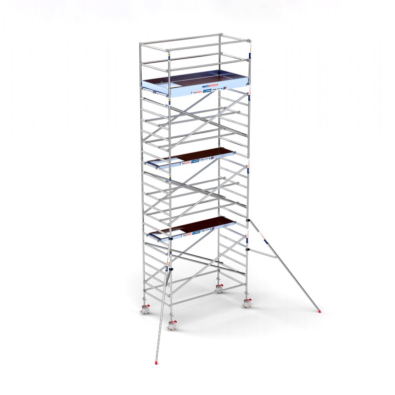 Torre Móvel PRO 135x250 - 8,20 m de altura de trabalho