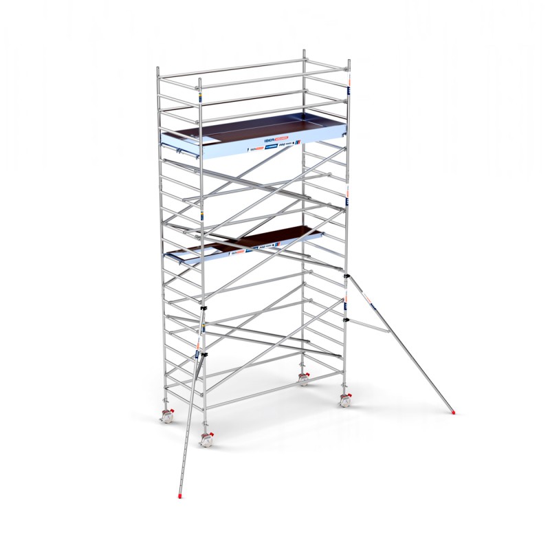 Torre Móvel PRO 135x305 - 7,20 m de Altura de trabalho