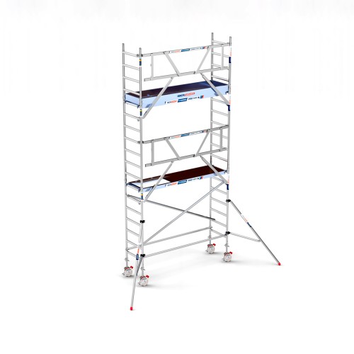 Torre Andamio PRO SAFE 75x250 - 6,20 m Altura de trabajo